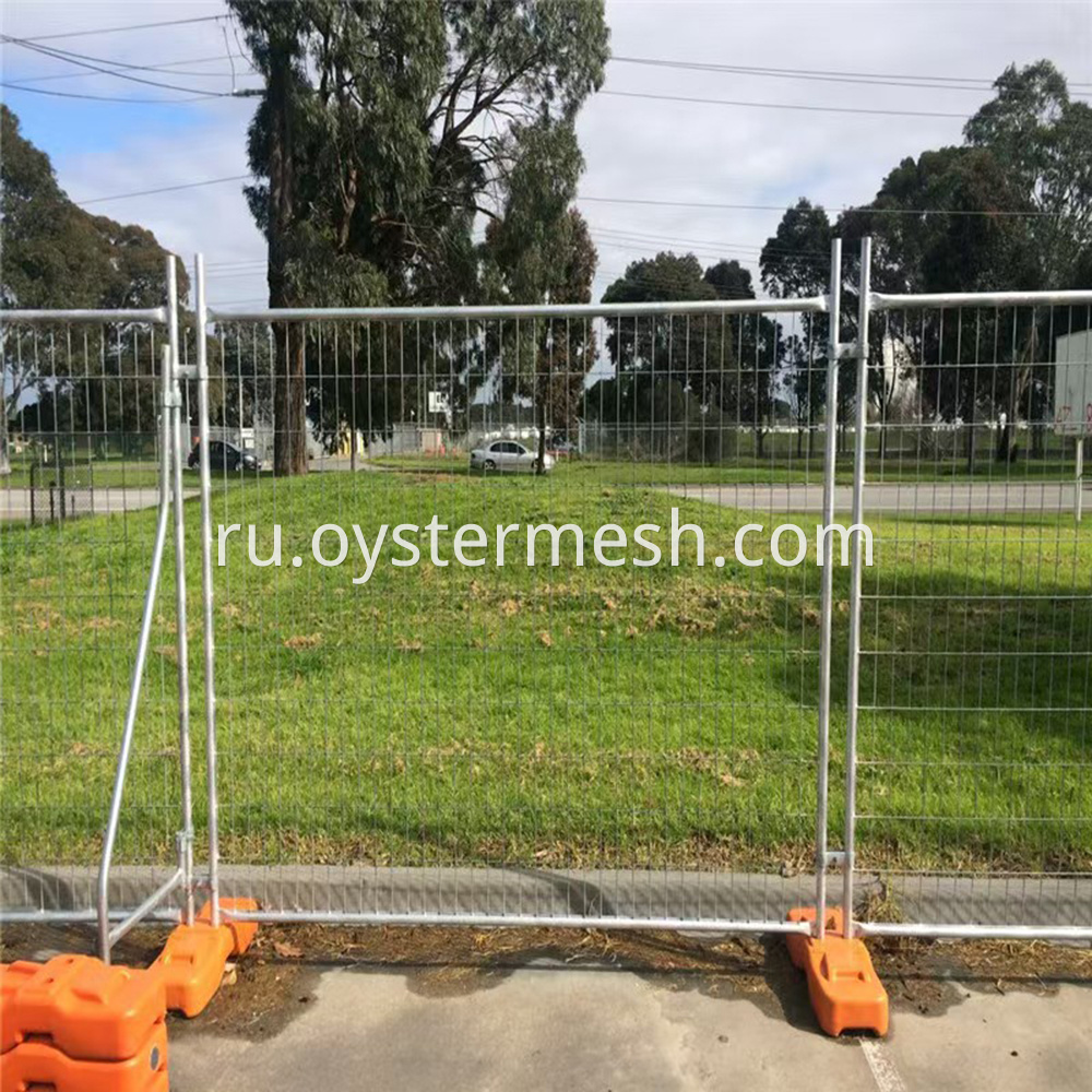 Temporary Fencing and Base